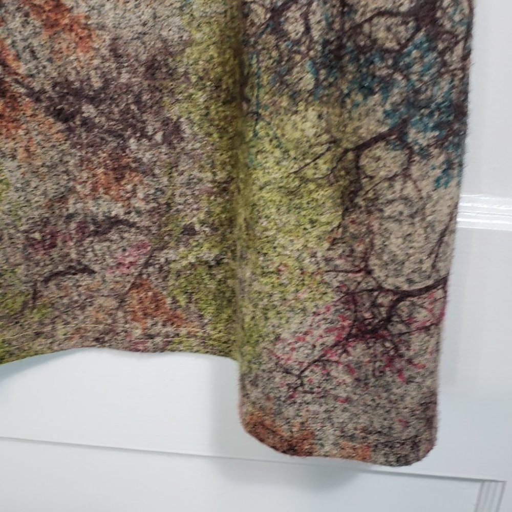 MISSLOOK Fall branches multi colored A-Line dress - Picture 3 of 10